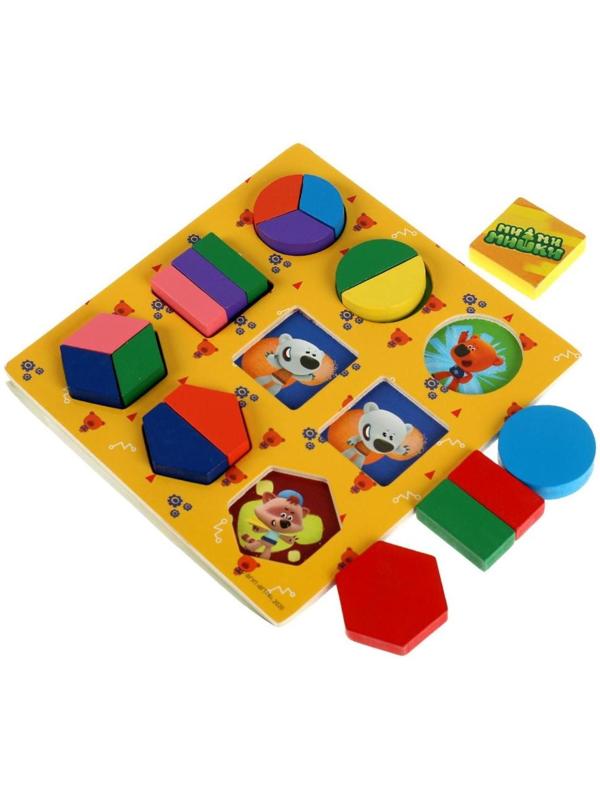 Вкладыши Геометрики «Ми-ми-мишки» 15 × 15 см