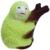 Мялка «Ленивец» с пастой, цвета МИКС