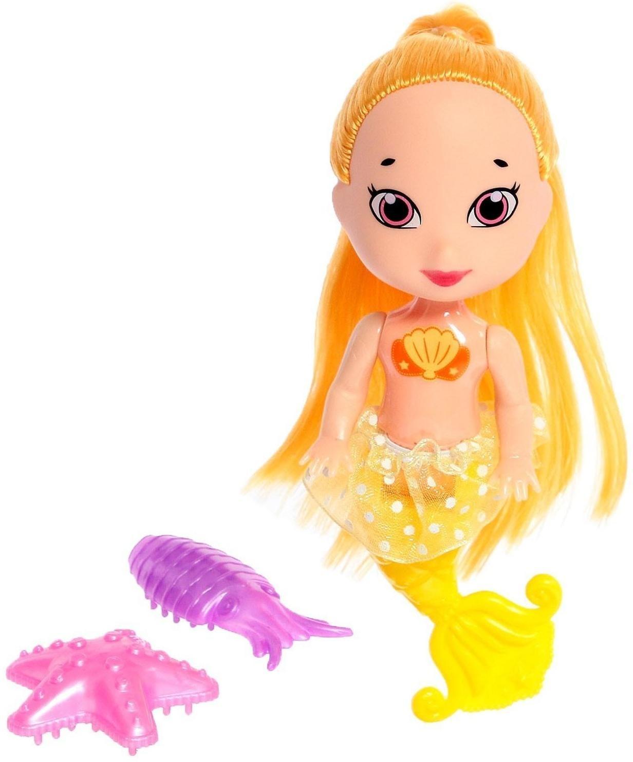 Кукла сказочная «Русалочка» с аксессуарами, МИКС