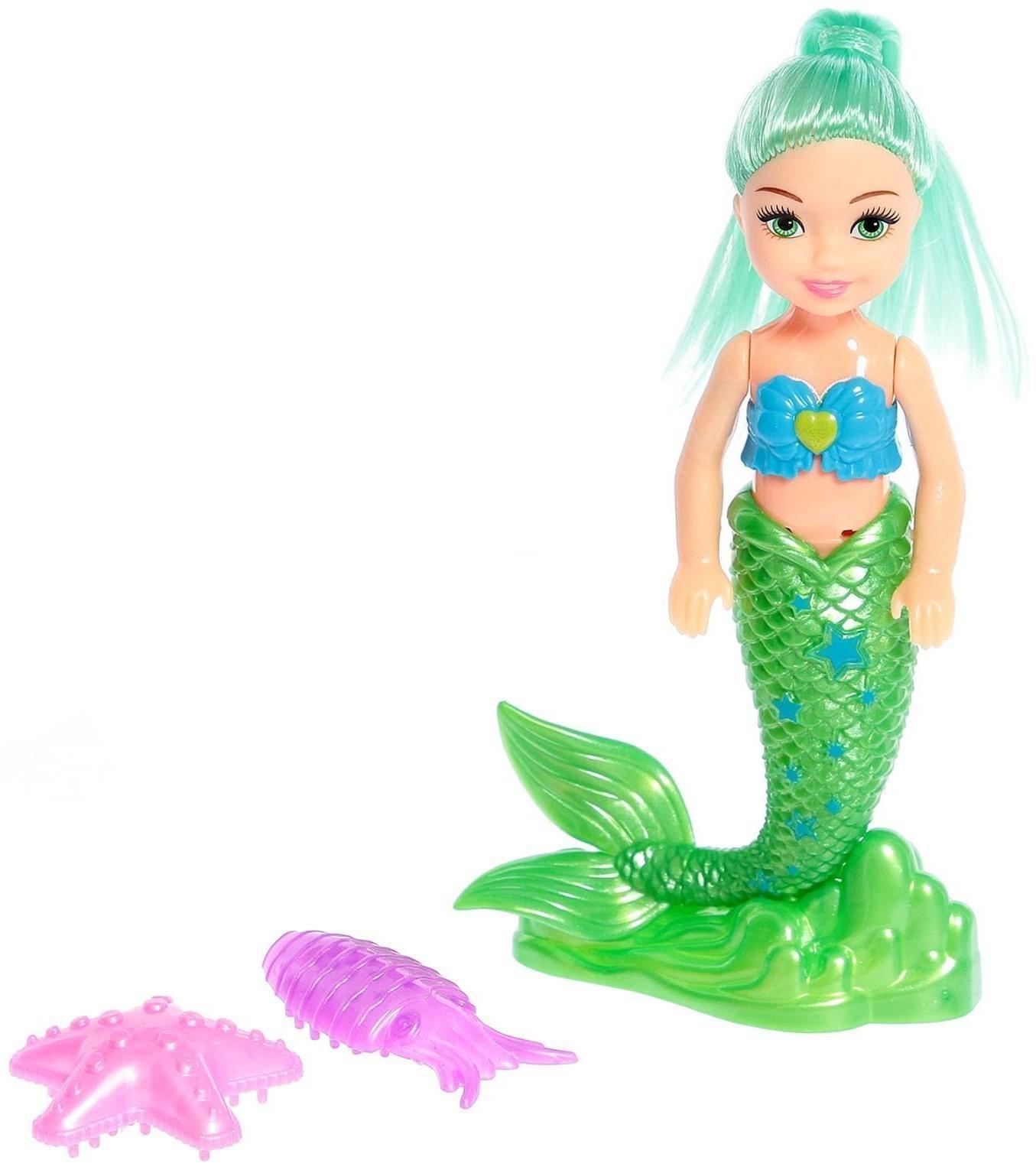 Кукла сказочная «Русалочка» с аксессуарами, МИКС