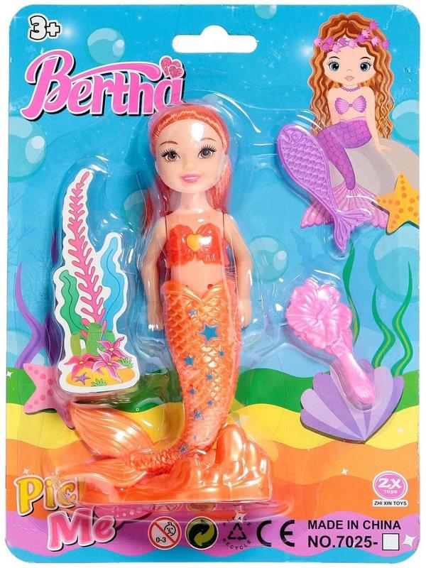 Кукла сказочная «Русалочка» с аксессуарами, МИКС