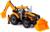 Экскаватор-погрузчик «Прогресс» инерционный, цвет оранжевый