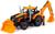Экскаватор-погрузчик «Прогресс» инерционный, цвет оранжевый