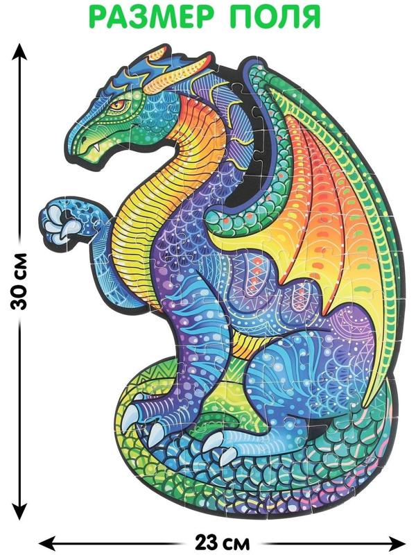 Светящийся пазл «Дракон»