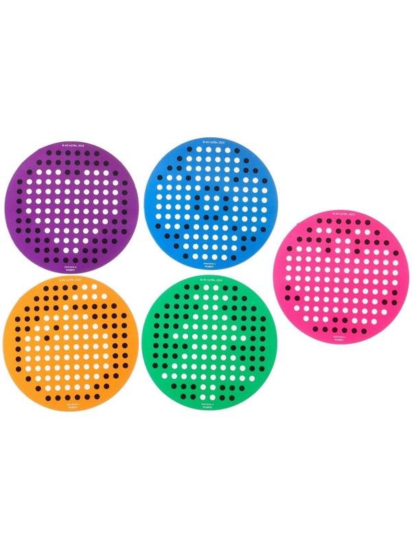 Планшет обучающий «Магнитное рисование: Сказочный патруль», 120 отверстий, цвет чёрный