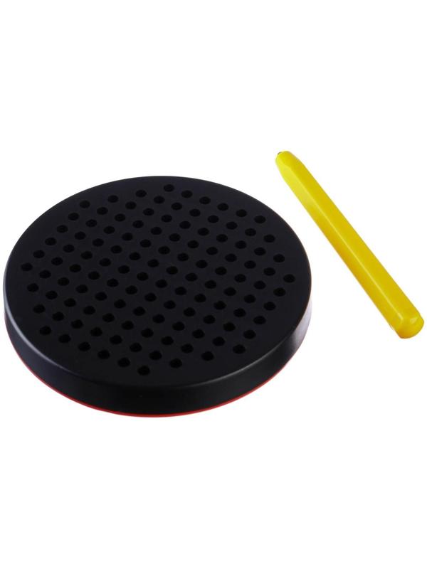 Планшет обучающий «Магнитное рисование: Сказочный патруль», 120 отверстий, цвет чёрный