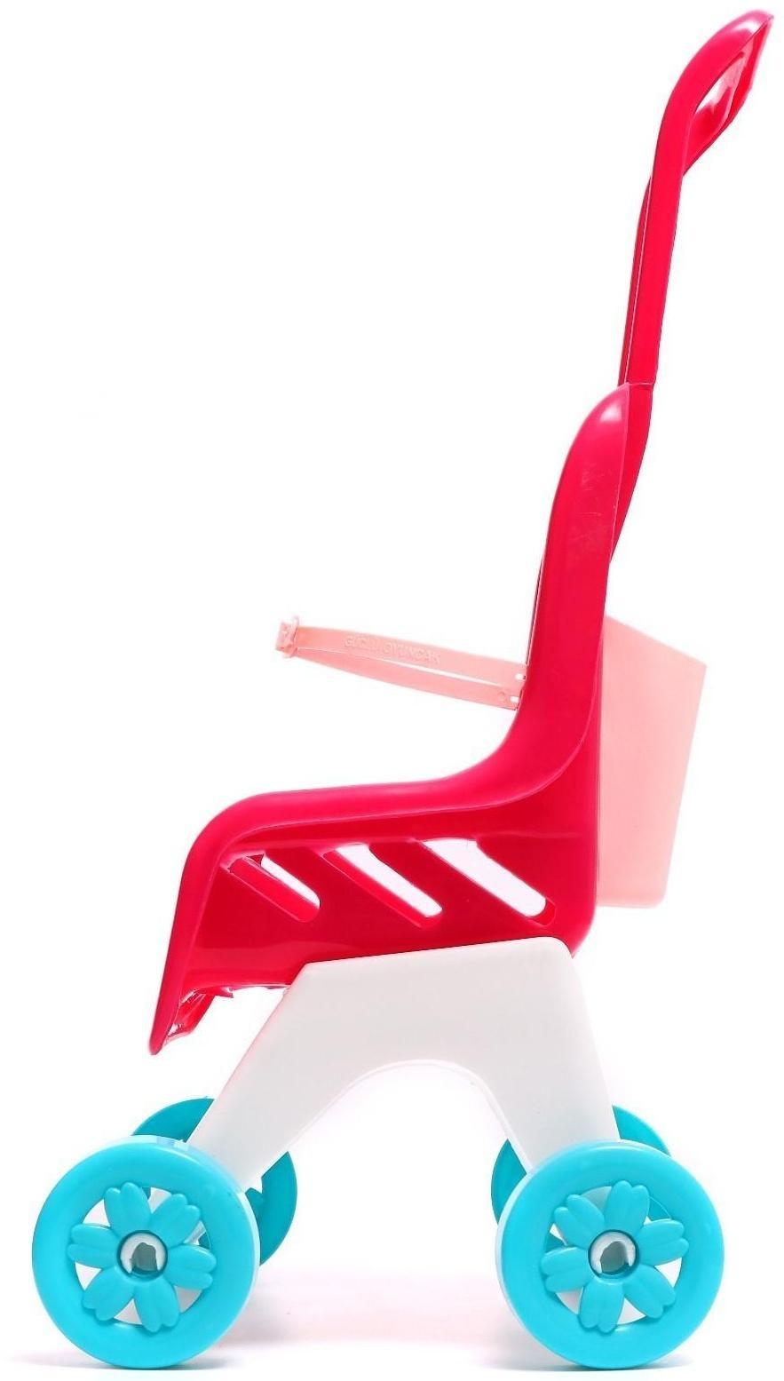 Коляска для куклы «Прогулочная», МИКС