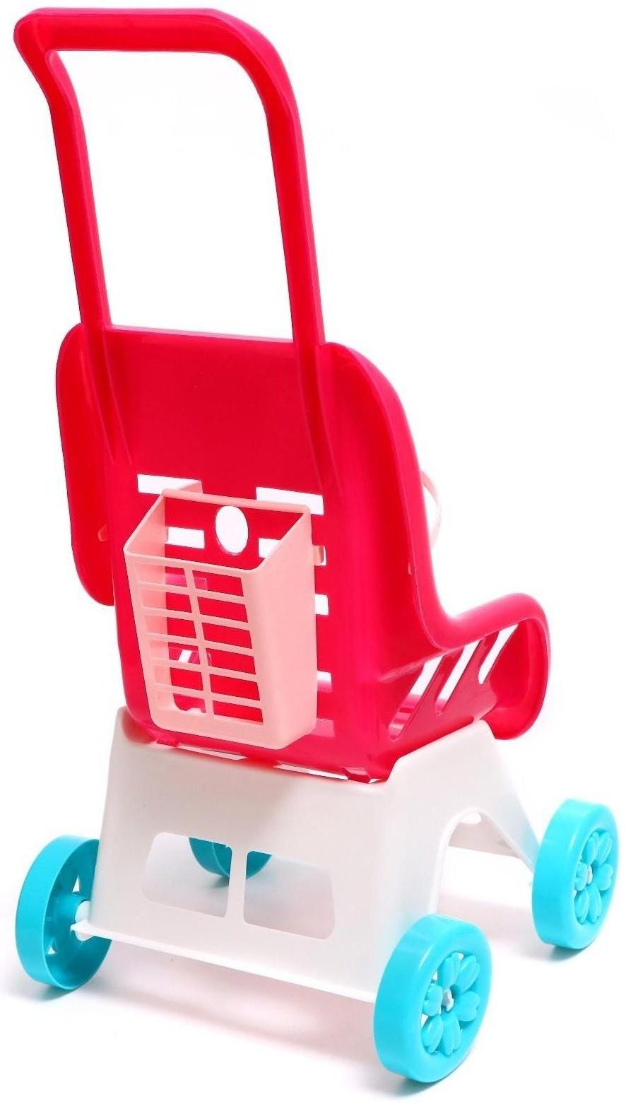 Коляска для куклы «Прогулочная», МИКС