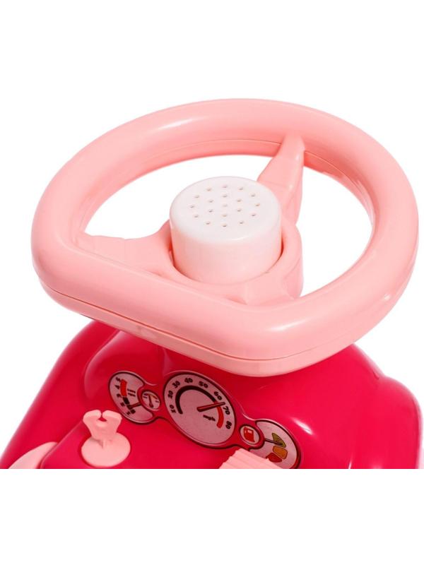 Машина-каталка Cool Riders «Принцесса», с клаксоном, цвет розовый