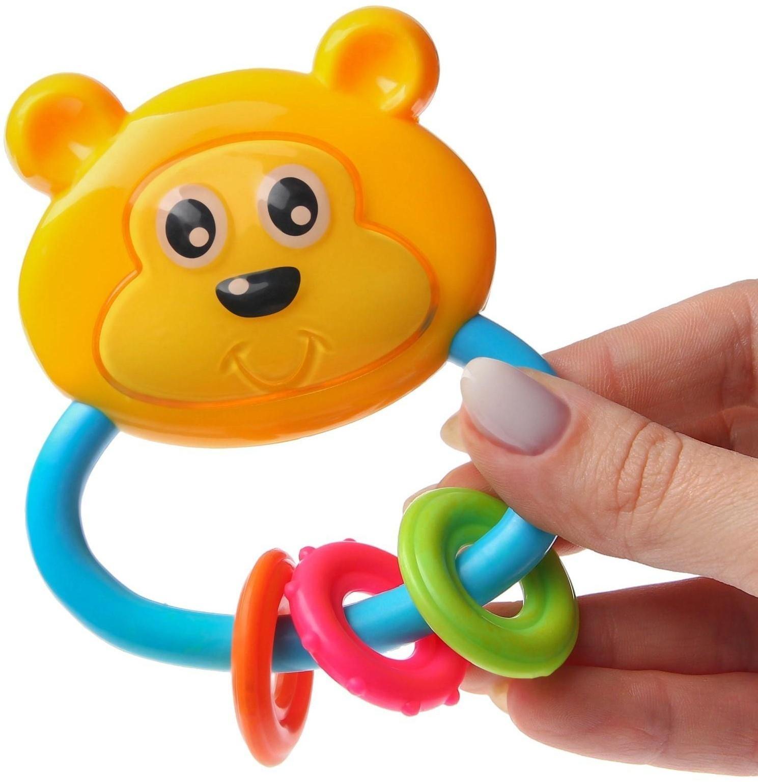 Погремушка «Мишка» на кольце