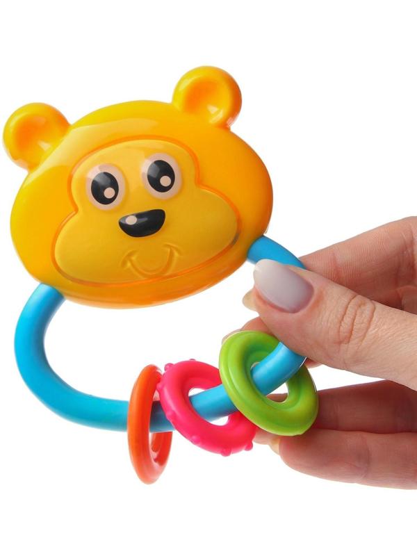Погремушка «Мишка» на кольце