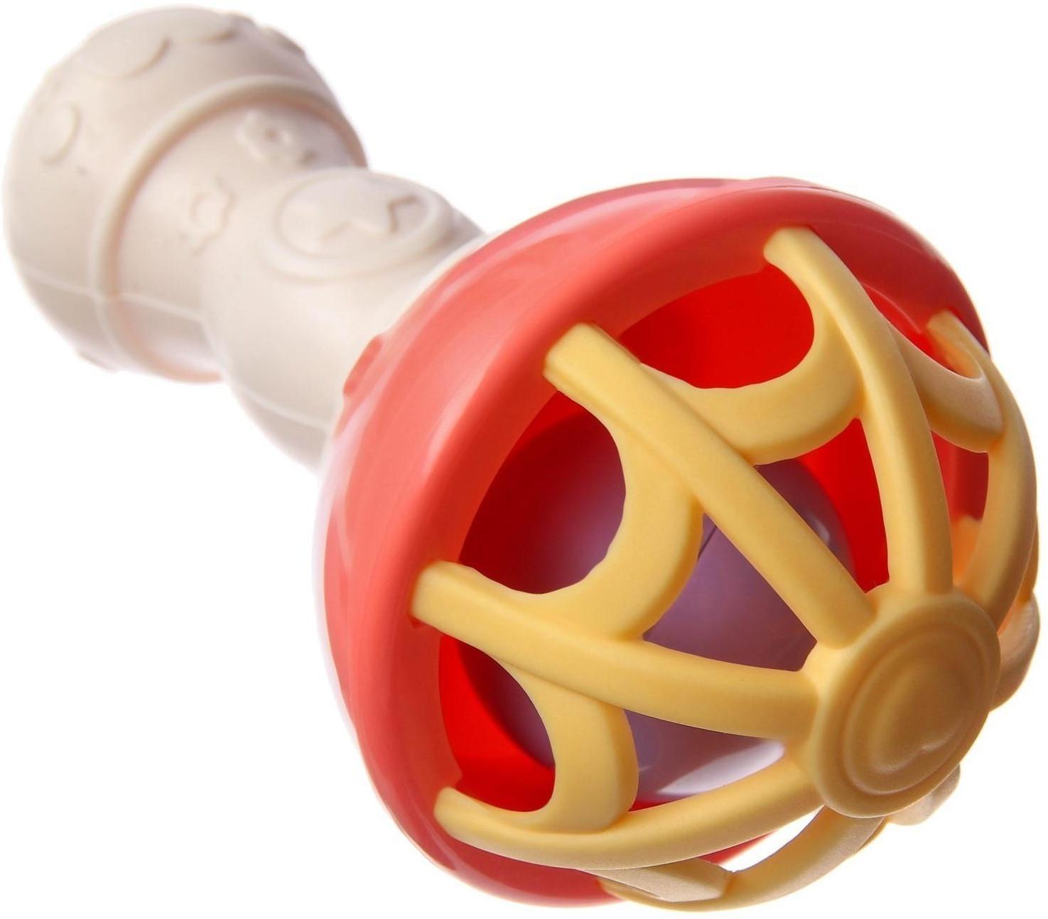 Погремушка «Гантелька 2», эластичные элементы