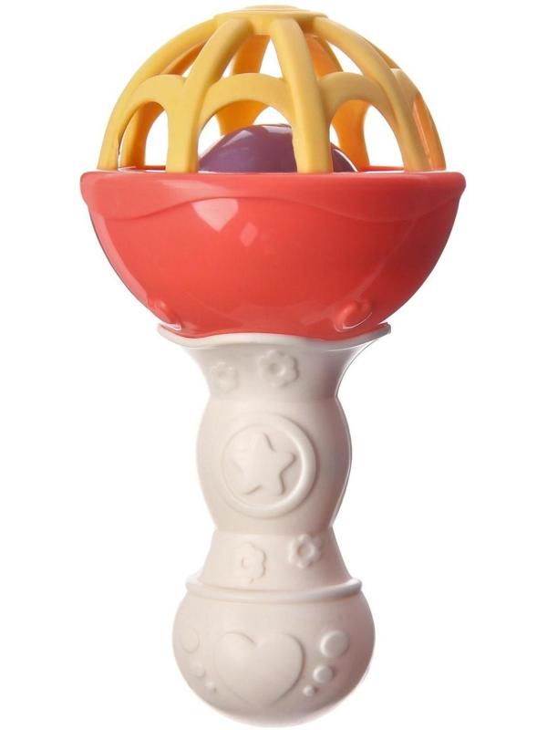 Погремушка «Гантелька 2», эластичные элементы