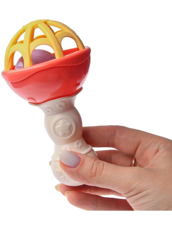 Погремушка «Гантелька 2», эластичные элементы