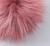 Помпон искусственный мех песец 14 см (60-Слива)