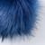 Помпон искусственный мех песец 14 см (52-Темно-синий)