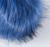 Помпон искусственный мех песец 14 см (54-Темная джинса)
