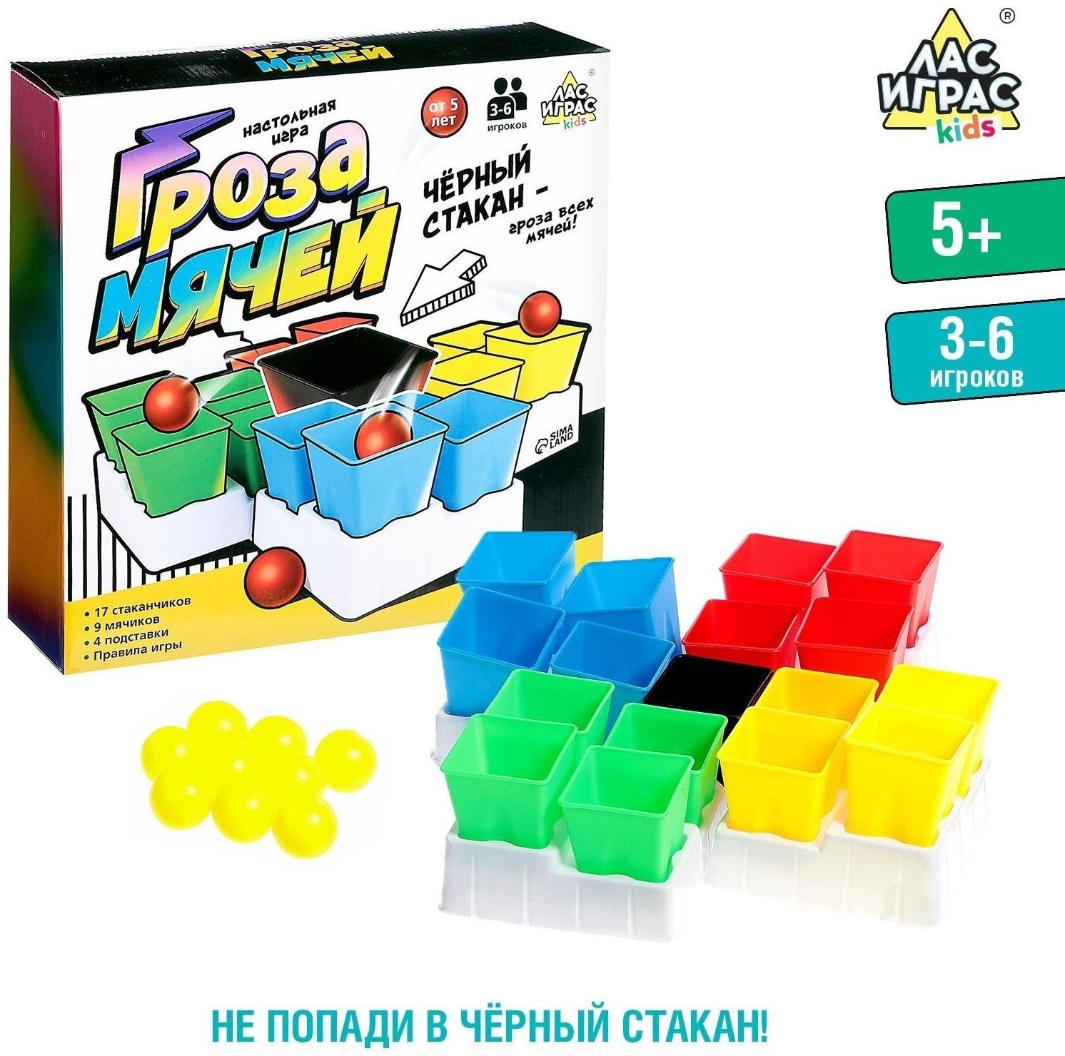 Настольная игра «Гроза мячей»