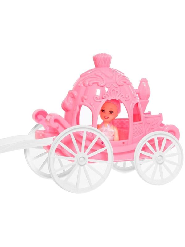 Карета для кукол «Сказка» с куклой
