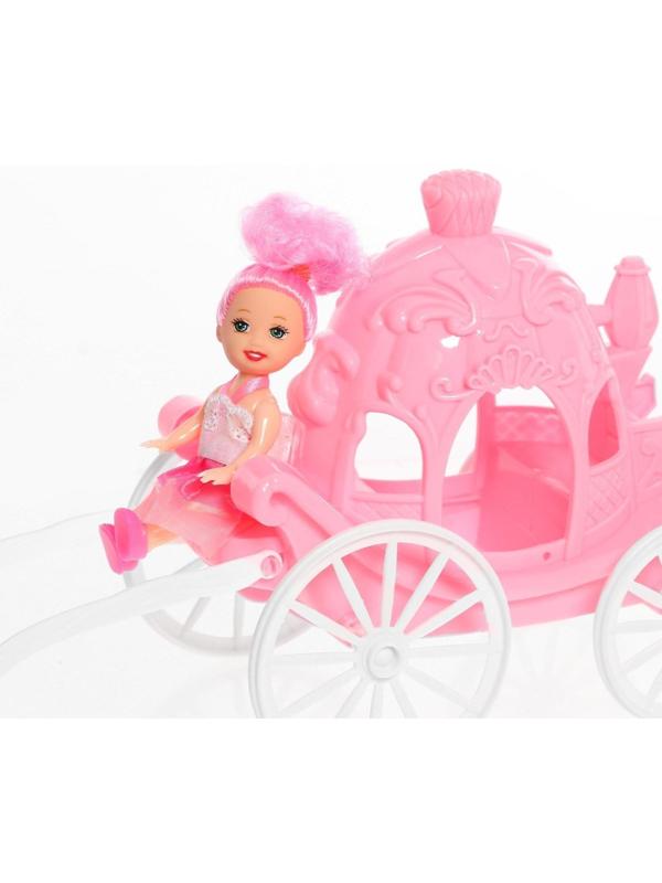 Карета для кукол «Сказка» с куклой