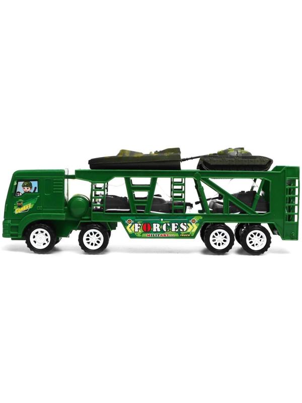 Грузовик инерционный «Военный автовоз»