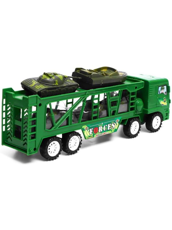 Грузовик инерционный «Военный автовоз»