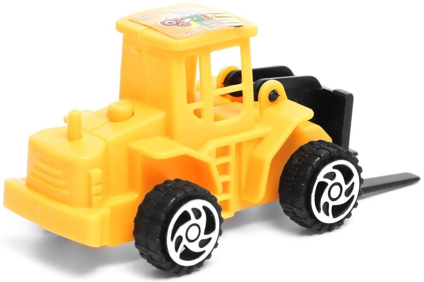 Игровой набор «Строительная техника», 6 тракторов