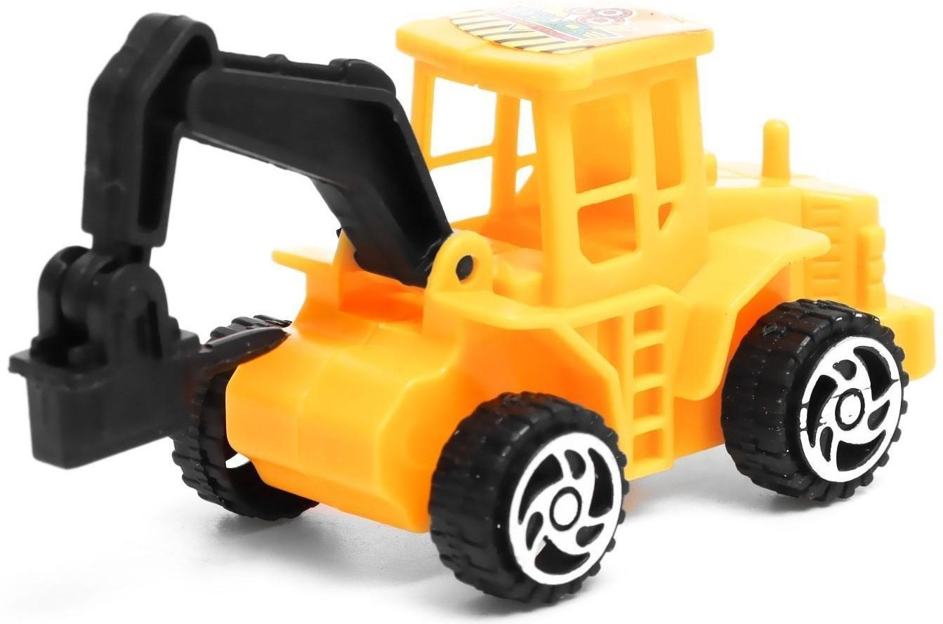 Игровой набор «Строительная техника», 6 тракторов