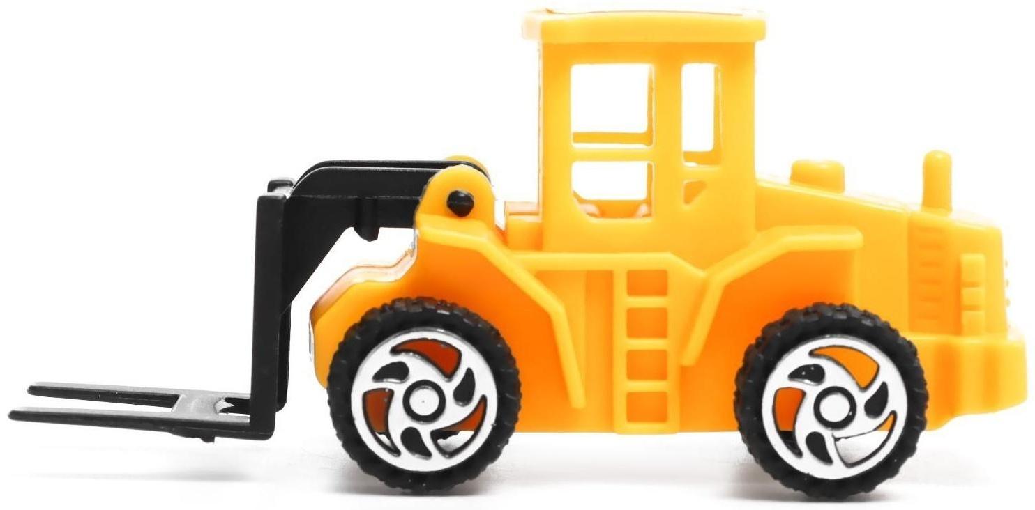 Игровой набор «Строительная техника», 6 тракторов