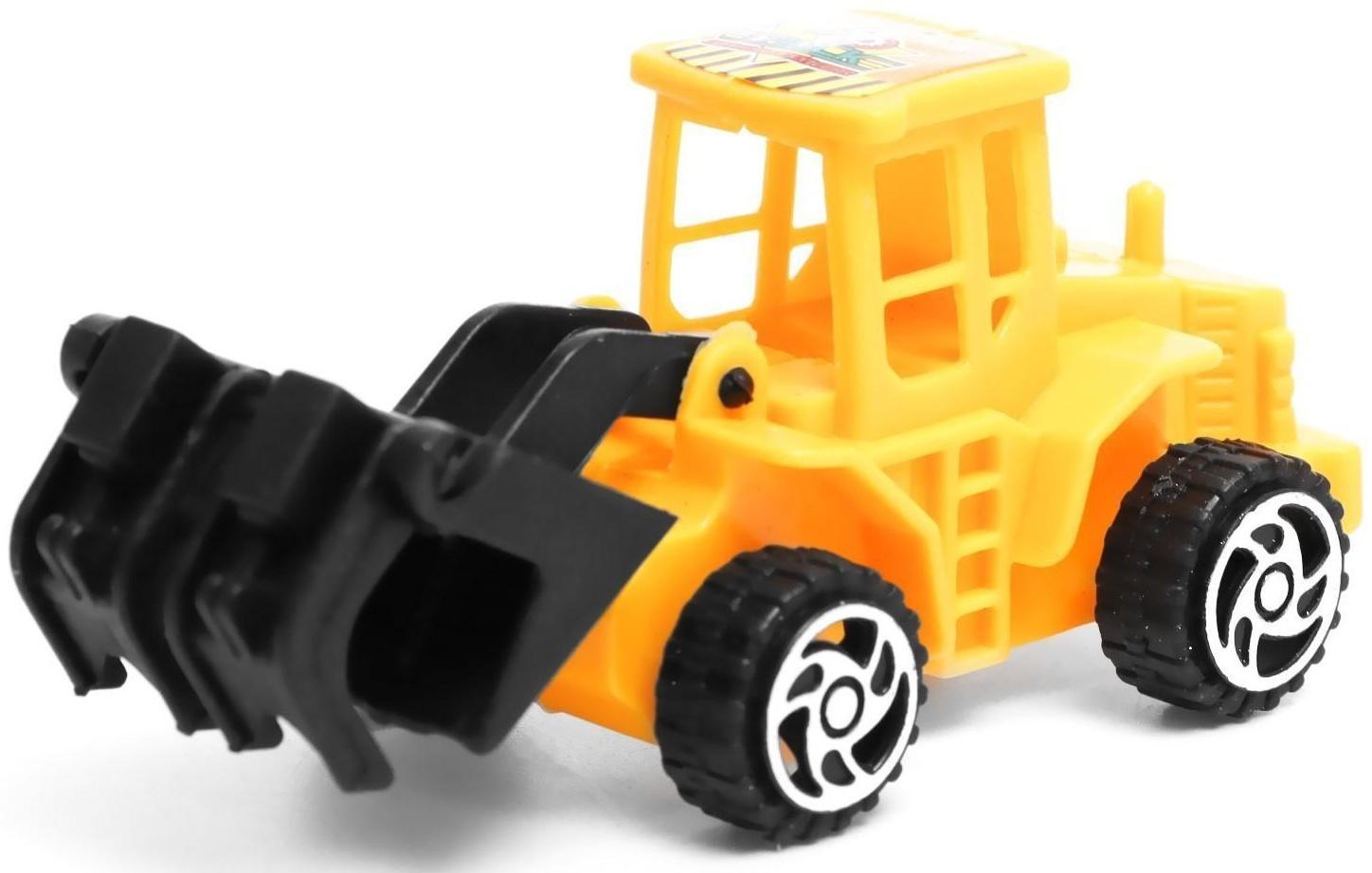 Игровой набор «Строительная техника», 6 тракторов