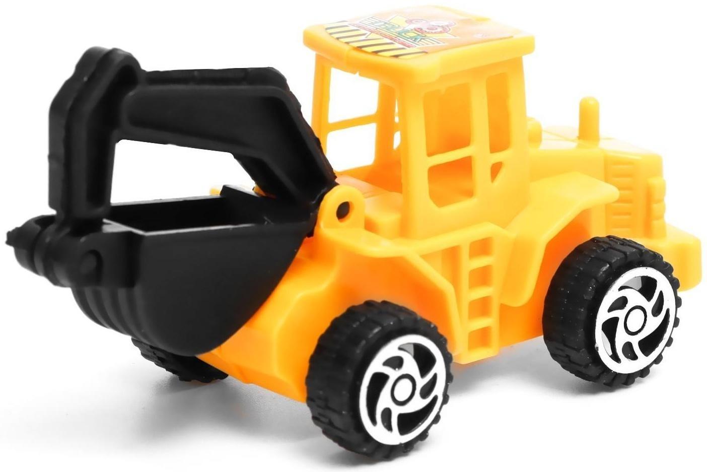 Игровой набор «Строительная техника», 6 тракторов