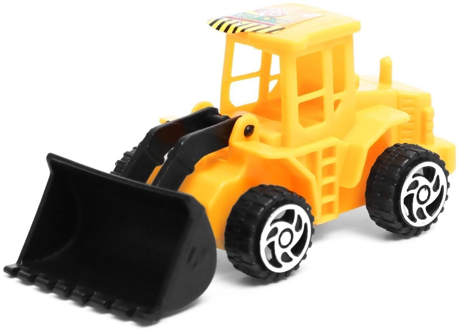 Игровой набор «Строительная техника», 6 тракторов