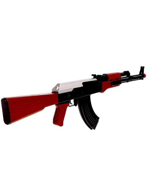 Автомат АК, стреляет тремя видами пуль