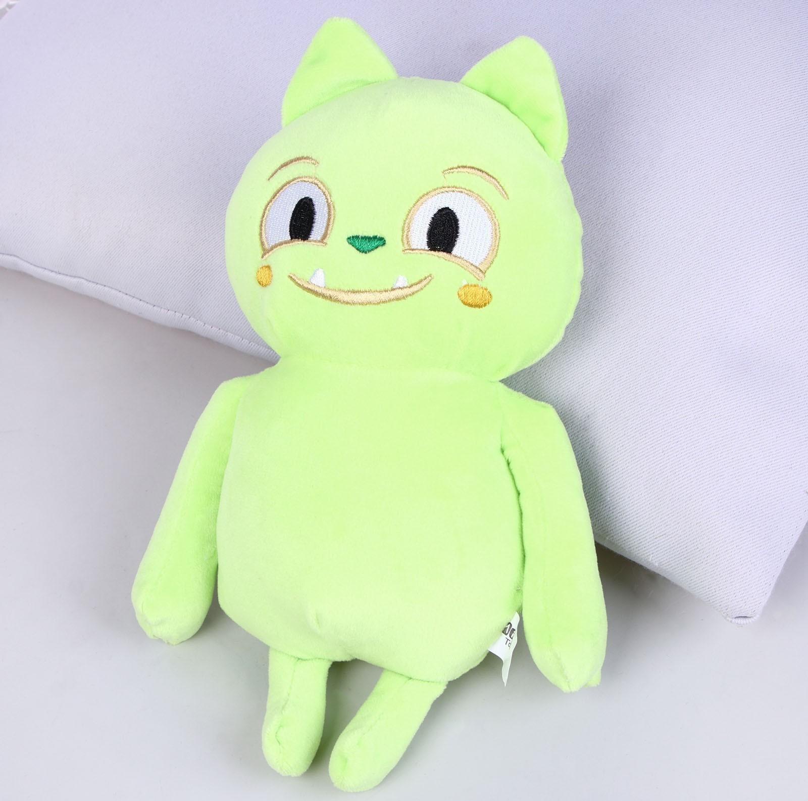Мягкая игрушка  «Монстрик», цвет зеленый, 12 х 22 х 7 см
