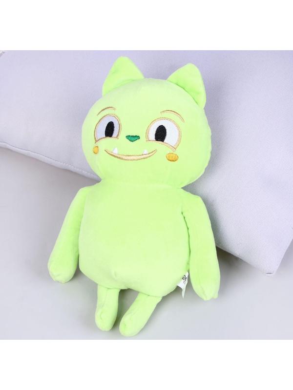 Мягкая игрушка  «Монстрик», цвет зеленый, 12 х 22 х 7 см