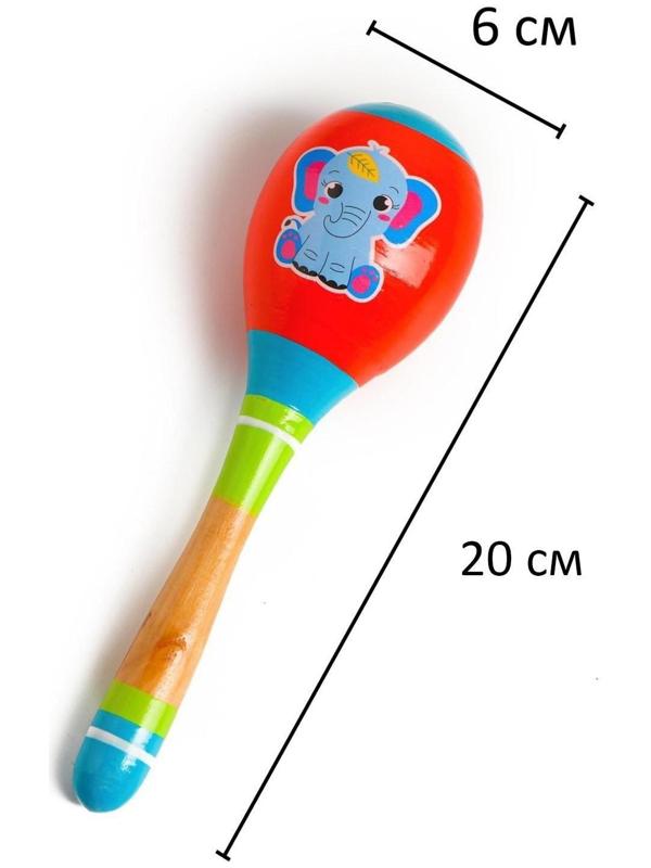 Маракас «Слонёнок» 20 × 6 см
