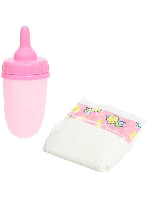 Пупс функциональный «Малыш» с аксессуарами, пьёт, писает