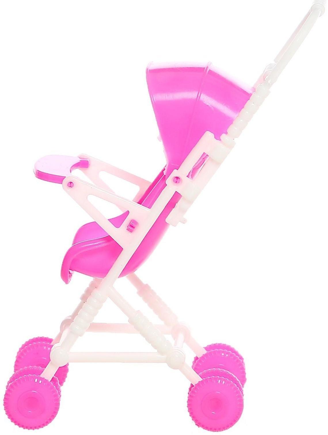 Кукла малышка «Алина» с коляской, цвета МИКС