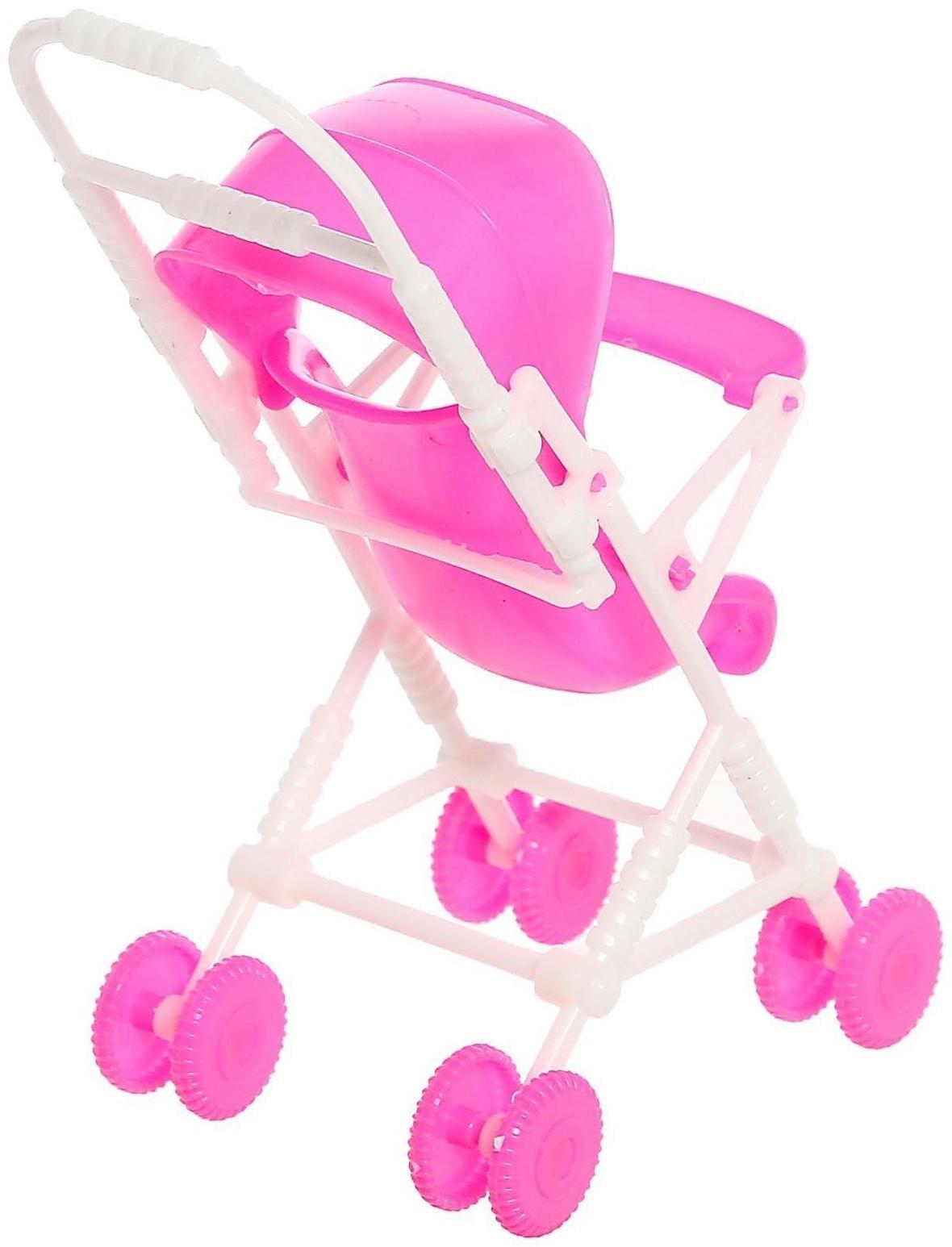 Кукла малышка «Алина» с коляской, цвета МИКС