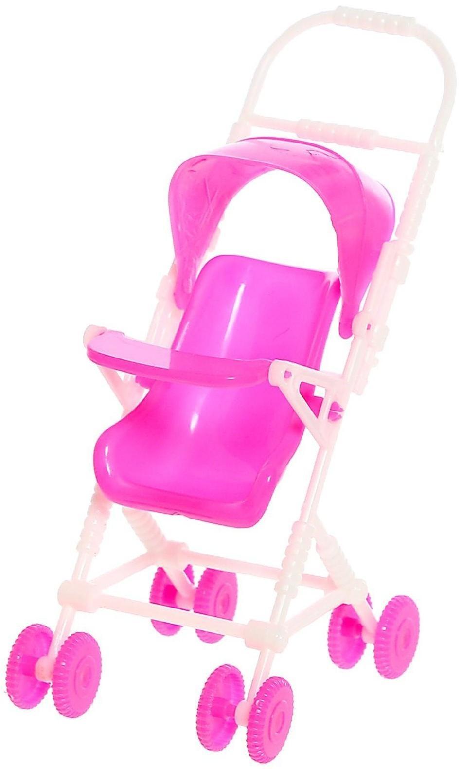 Кукла малышка «Алина» с коляской, цвета МИКС