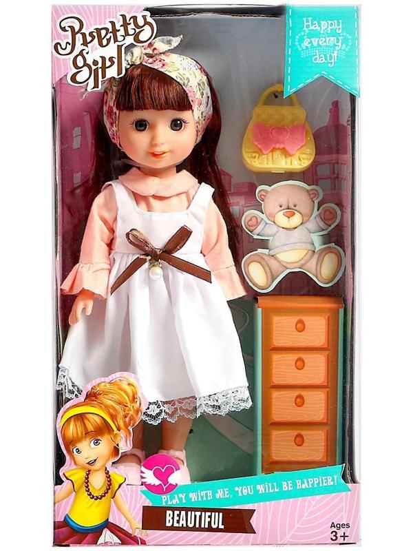 Кукла классическая «Маша» в платье, с аксессуарами