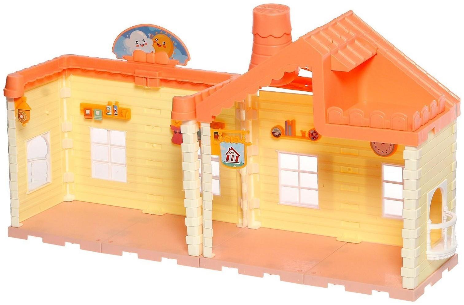 Дом для кукол «Коттедж» с куклой и аксессуарами