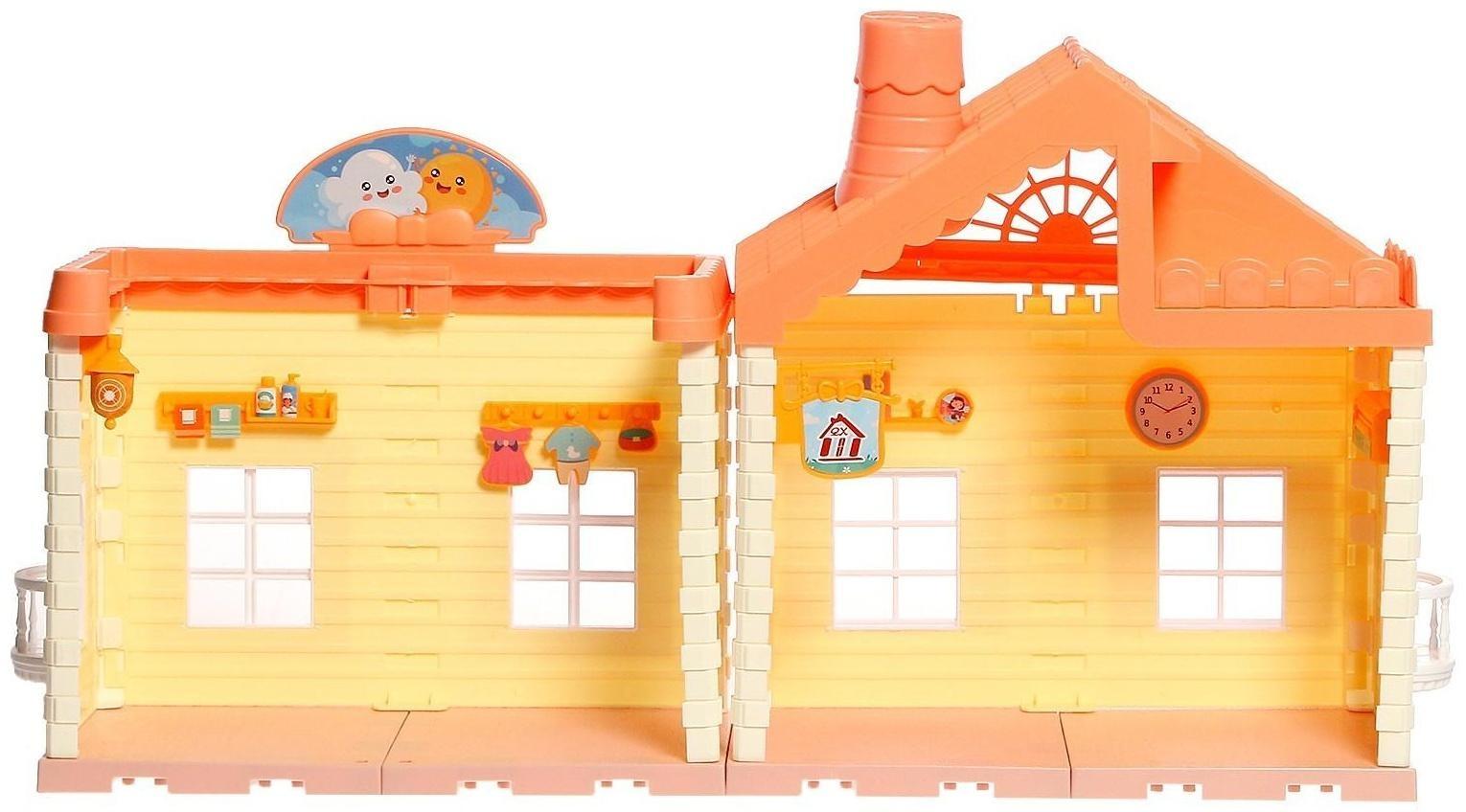 Дом для кукол «Коттедж» с куклой и аксессуарами