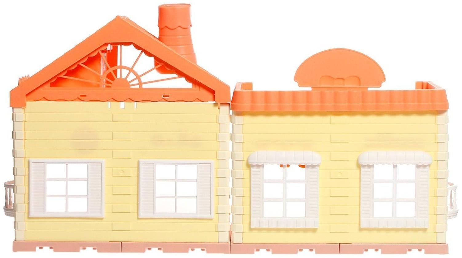 Дом для кукол «Коттедж» с куклой и аксессуарами