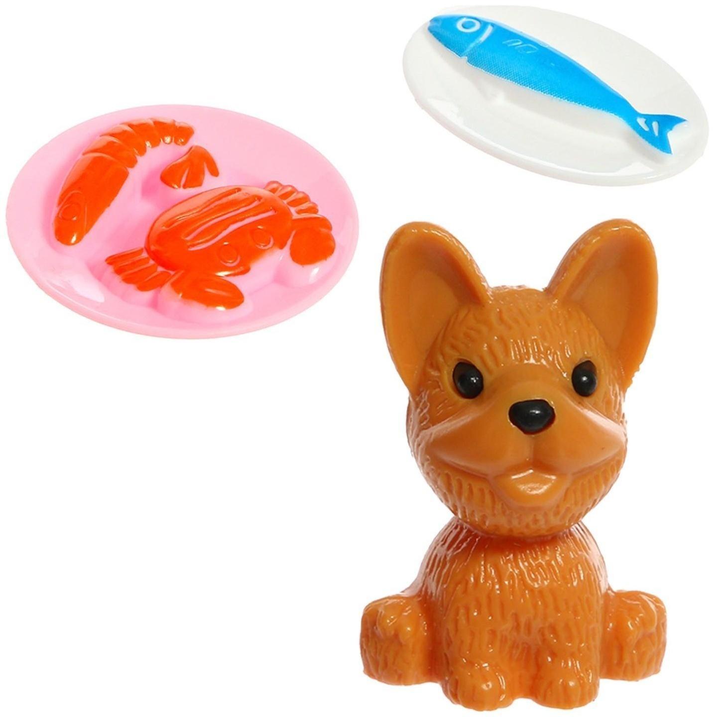 Дом для кукол «Коттедж» с куклой и аксессуарами