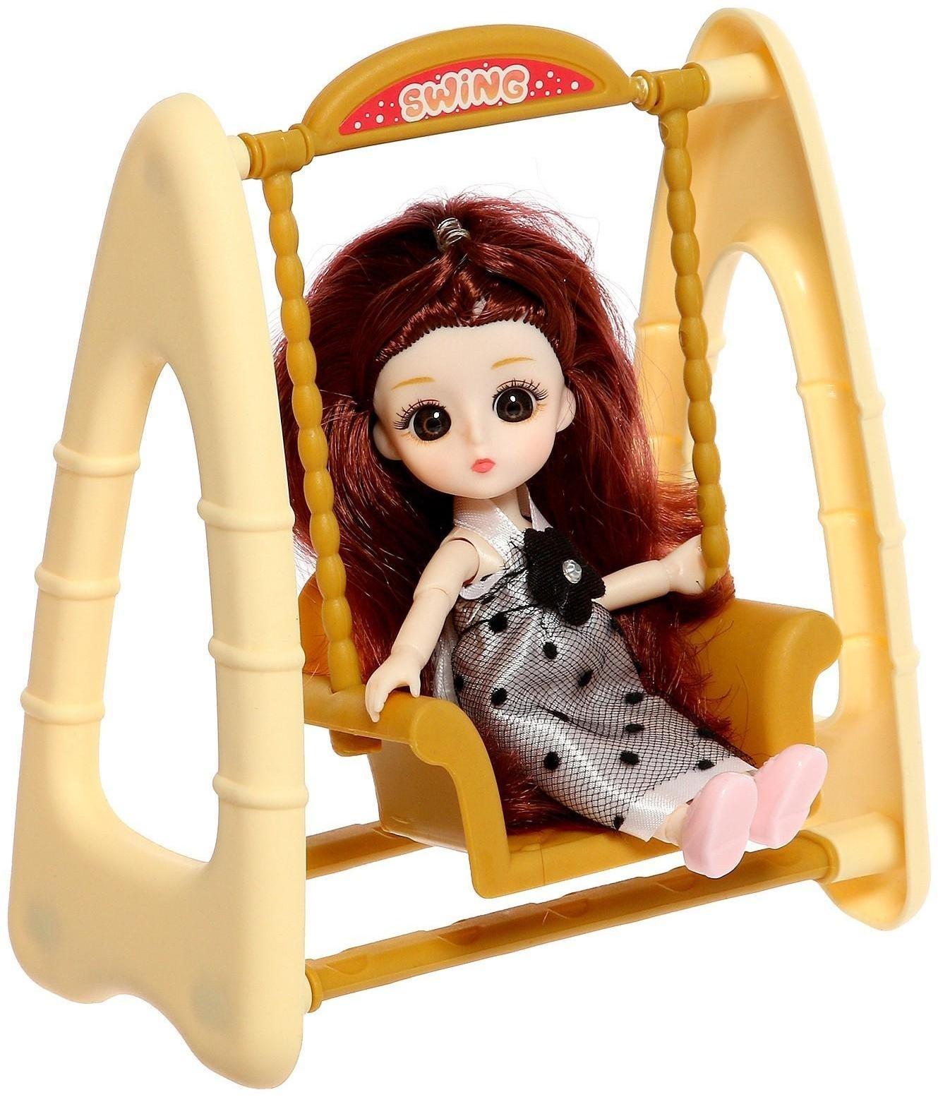 Дом для кукол «Коттедж» с куклой и аксессуарами