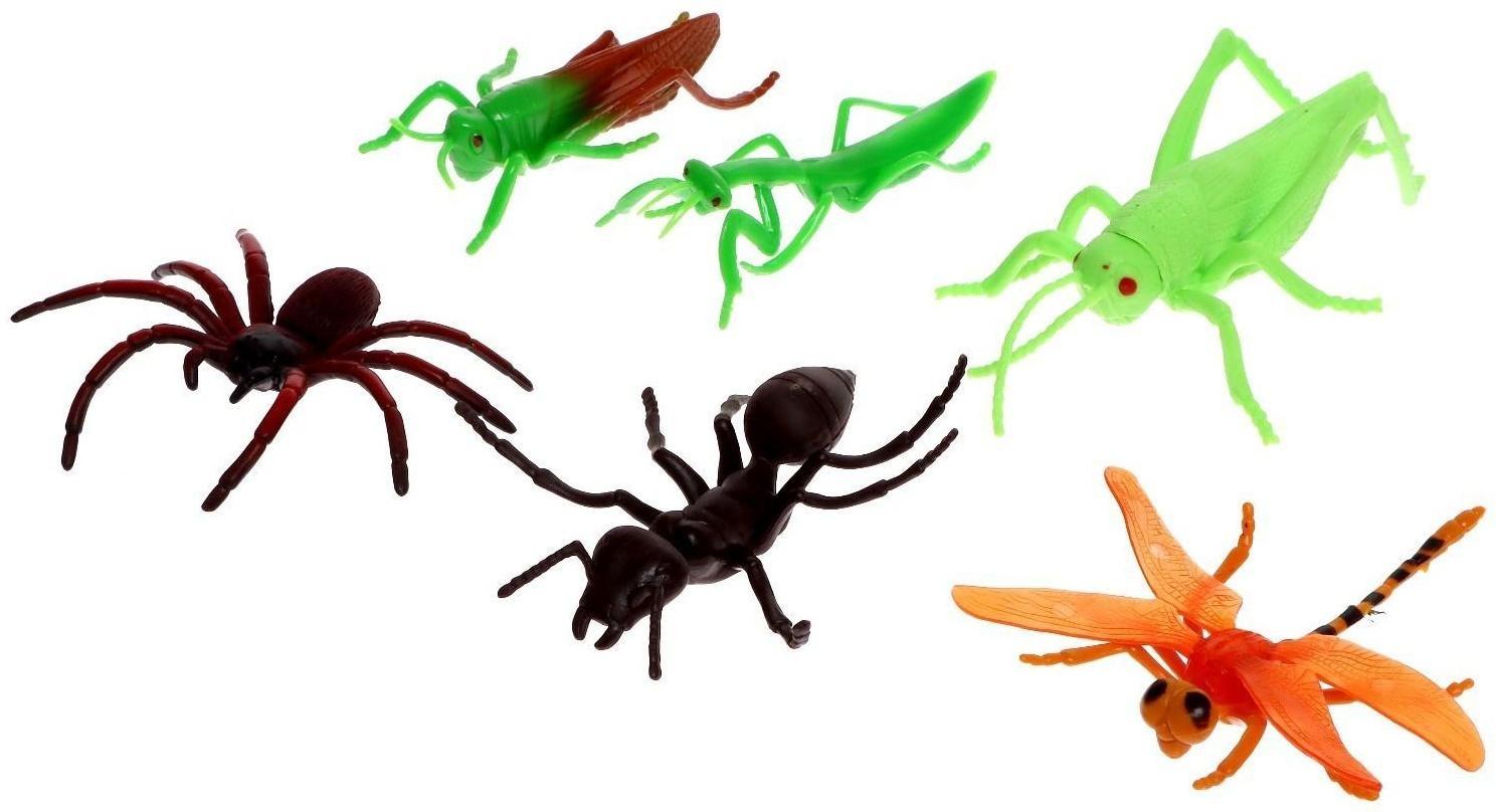 Набор животных «Насекомые», в банке