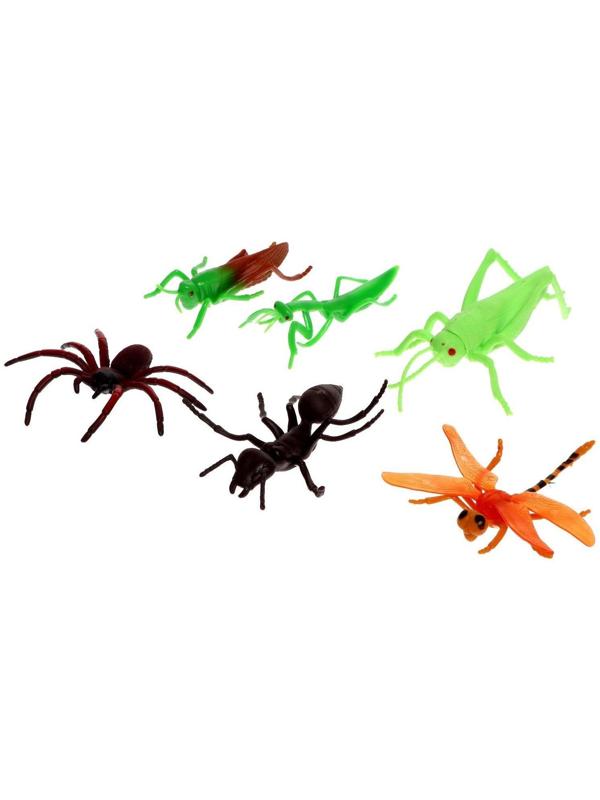 Набор животных «Насекомые», в банке