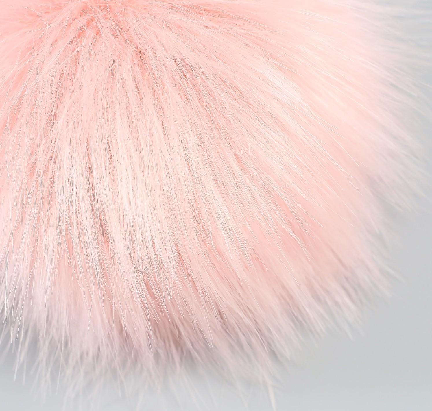 Помпон искусственный мех песец 14 см (цвет 917)