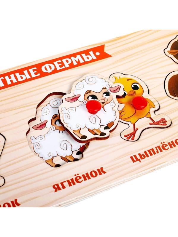 Рамка-вкладыш «Животные фермы»